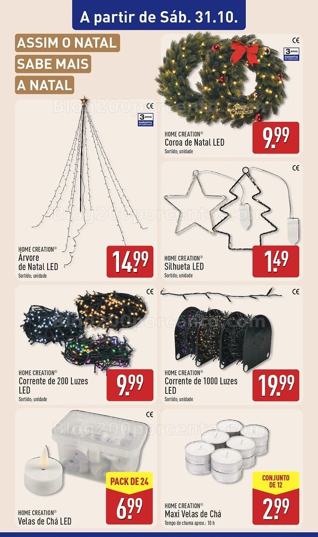Antevisão Folheto ALDI Promoções de 26 outubro a 1 novembro